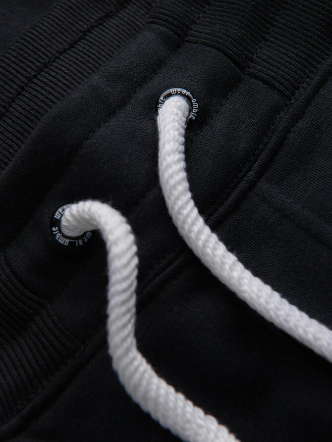 Men's sweatpants P866 - black