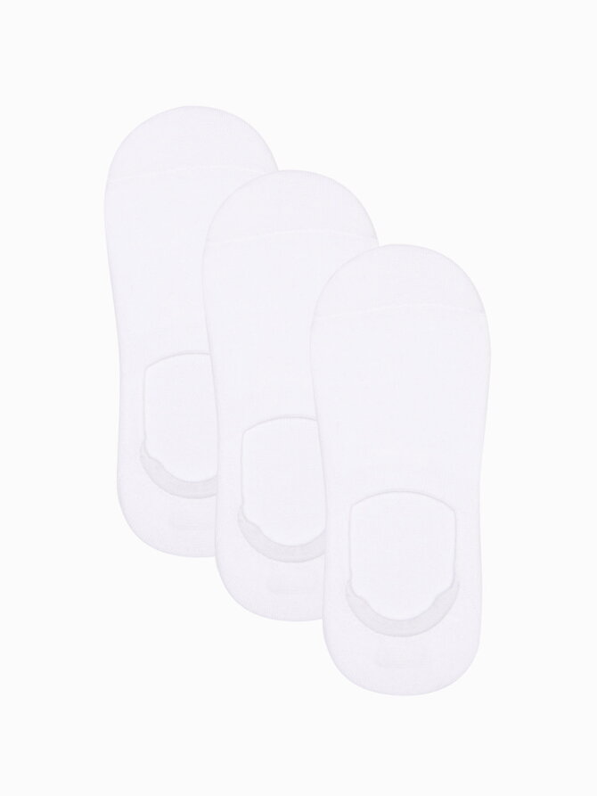 Men's socks U155 - white 3-pack