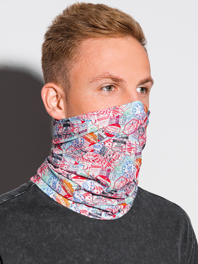 Men's snood A382 - white