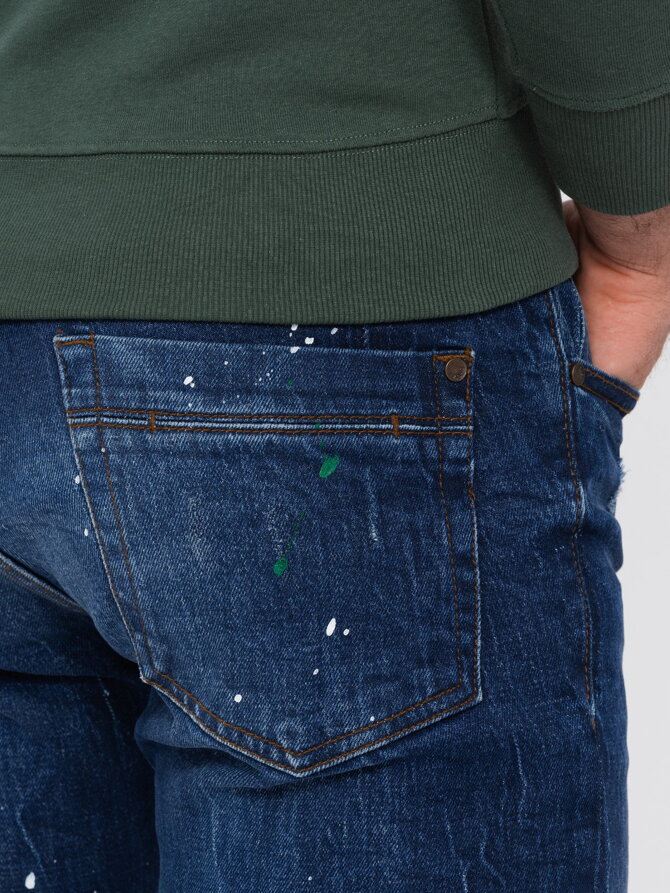 Men's jeans SKINNY FIT - blue P1063