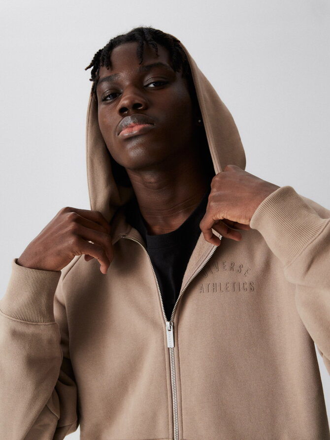 Men's sweatshirt ATH ZH 223 B1573 - mokka