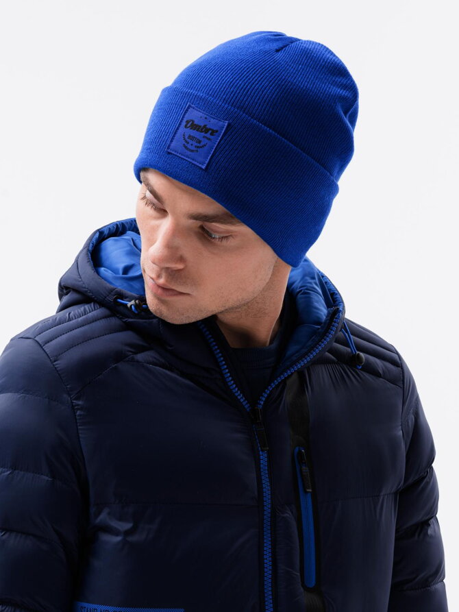 Men's hat H103 - blue