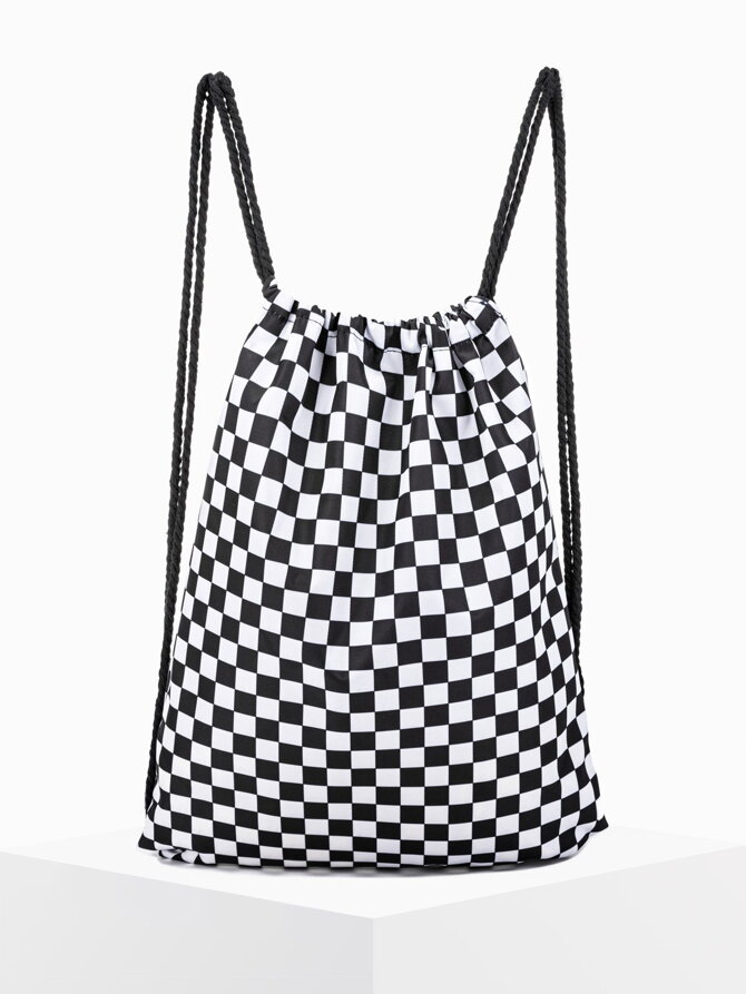 Men's backpack A269 - black/white