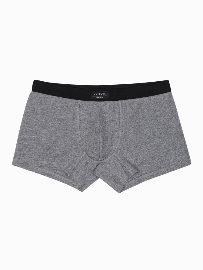 Men's underpants - grey melange U286