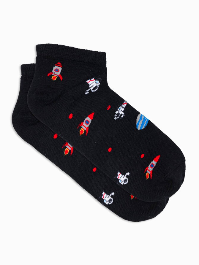 Men's socks U177 - black