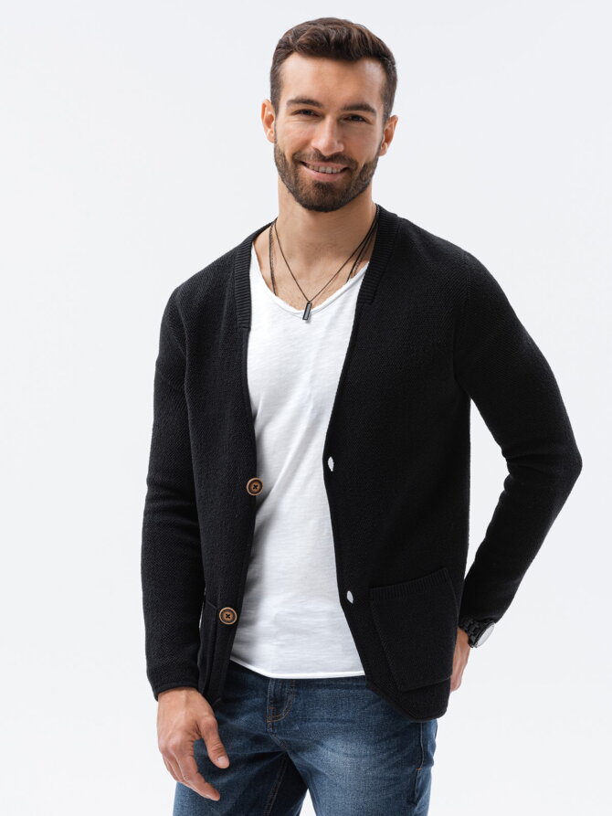 Men's sweater E193 - black