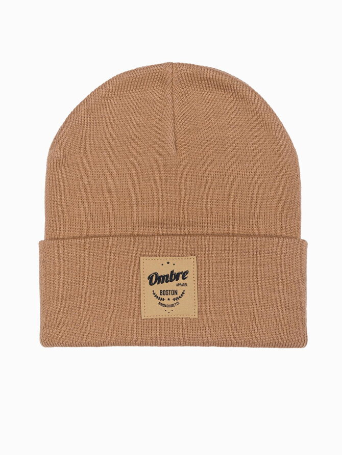 Men's hat H103 - light yellow