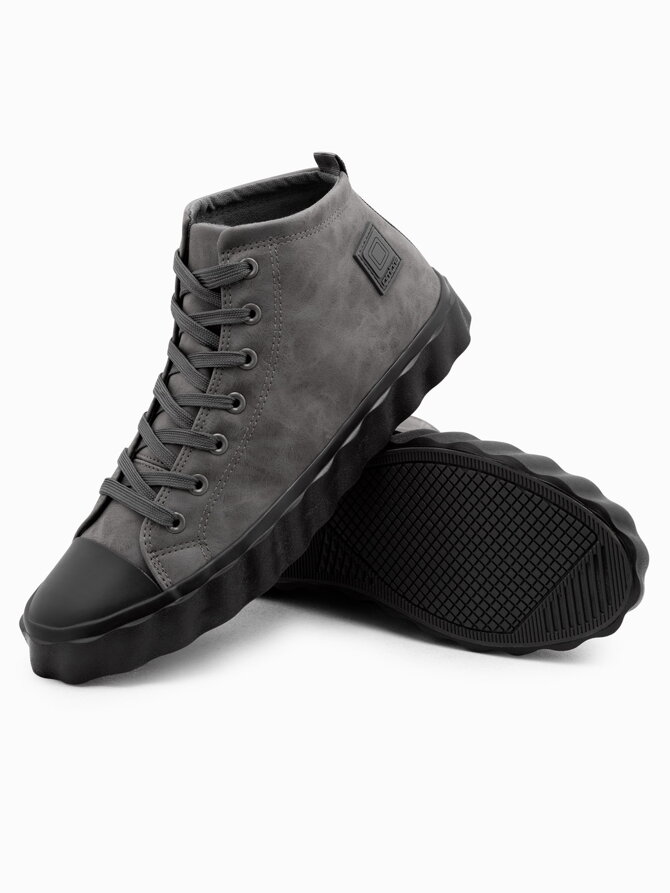 Men's ankle shoes T374- grey