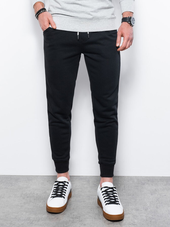 Men's sweatpants P865 - black