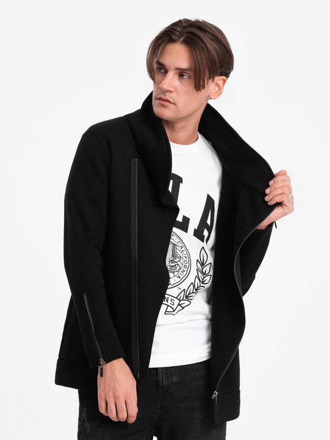 Men's hooded sweatshirt London B1362- black