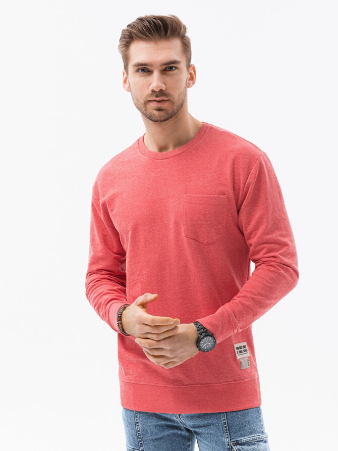 Men's sweatshirt B1149 - red